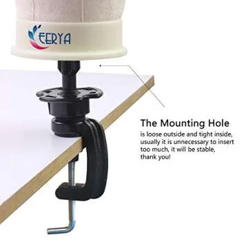 Eerya Canvas Block Head Set for Wig Styling and Display