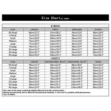 Men's Hawaiian Kimono & Shorts Set for Summer Style