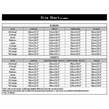 Men's Hawaiian Kimono & Shorts Set for Summer Style