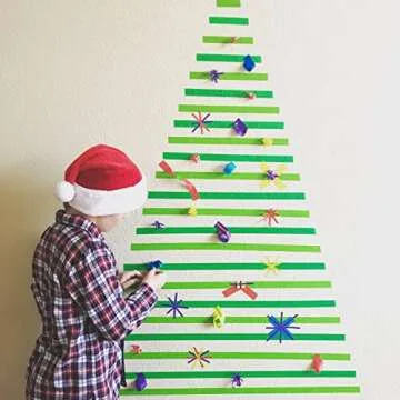 BAM! Tape Colored Masking Tape 6 Roll Pack | 1 inch x 13 yards Per Roll Maker Tape for STEM STEAM Arts Crafts | Science Math DIY | Classroom Homeschool Projects | Labeling Creating Constructing