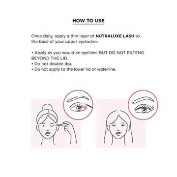 NutraLuxe Lash Enhancer - Beautiful Lash Growth 1.5ml