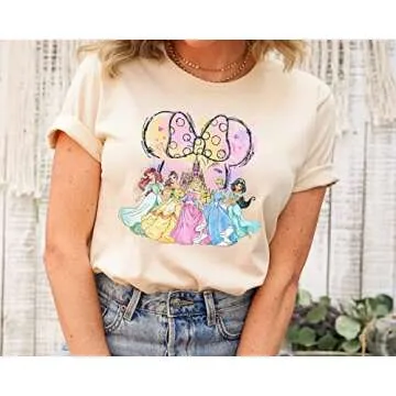 Customizable Princess Shirt for Women and Girls