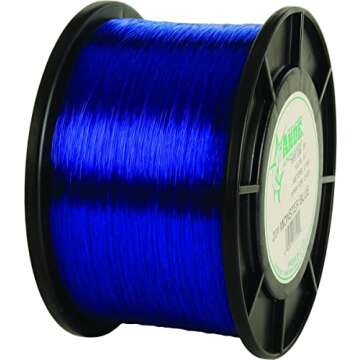 Ande MB-1-30 Monster Monofilament Fishing Line - 30 lb Test, 1 lb Spool, Blue Finish