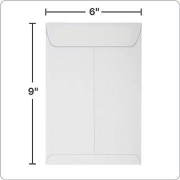 Columbian 6x9 Self-Seal Envelopes 100 Pack for Efficient Mailing