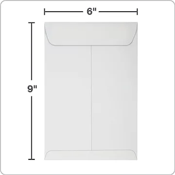 Columbian 6x9 Self-Seal Envelopes 100 Pack for Efficient Mailing