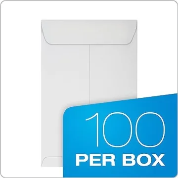 Columbian 6x9 Self-Seal Envelopes 100 Pack for Efficient Mailing
