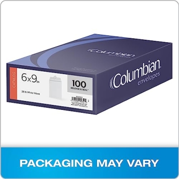 Columbian 6x9 Self-Seal Envelopes 100 Pack for Efficient Mailing