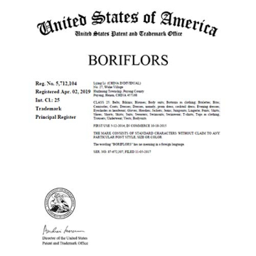 BORIFLORS Women's Tube Top Bodycon Club Dress