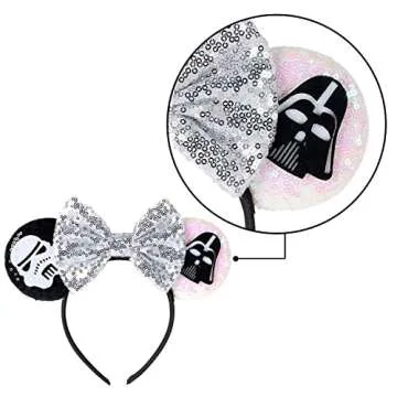 Sawowkuya Mouse Ears Headbands for Women Girls Kids