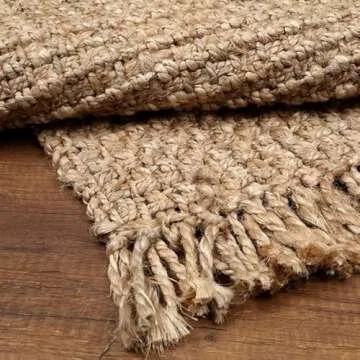 Hand Woven Jute Runner Rug for Stylish Home Decor