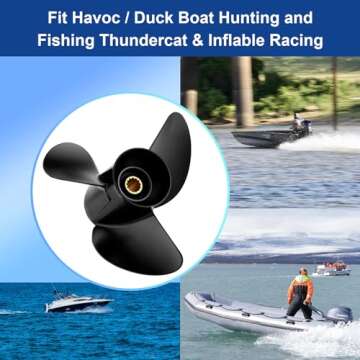 FYMP 10.25 Stainless Steel Propeller for Yamaha Engines