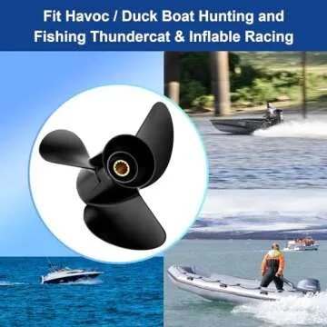 FYMP 10.25 Stainless Steel Propeller for Yamaha Engines