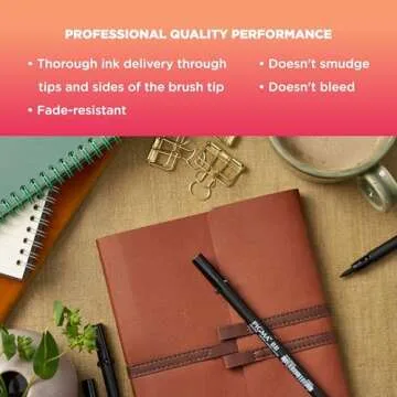 SAKURA Pigma Brush Pens - Professional Quality & Versatile Sizes
