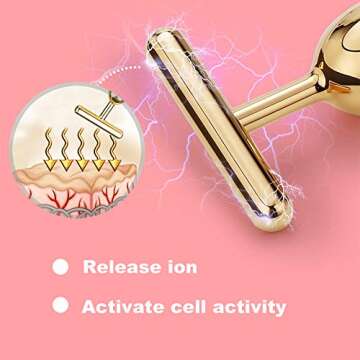 Yeamon 2-in-1 Face Massager for Relaxation and Radiance