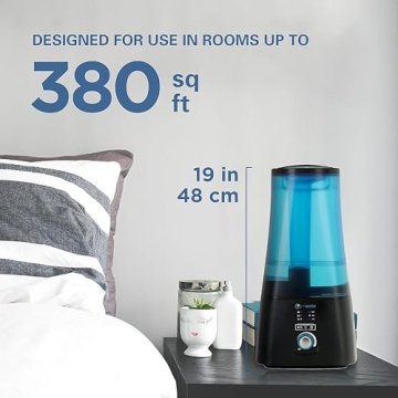 PureGuardian Ultrasonic Humidifier with UV-C and Aromatherapy