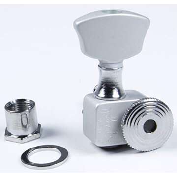 Sperzel Satin Chrome Locking Guitar Machine Heads