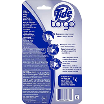 Tide To Go Instant Stain Remover Pens - Portable, Effective 