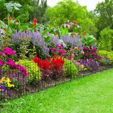 Rustproof Decorative Garden Fence for Pets and Gardens