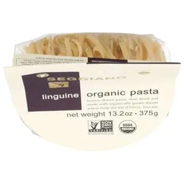 SEGGIANO Organic Linguine Pasta - Authentic Italian Flavor
