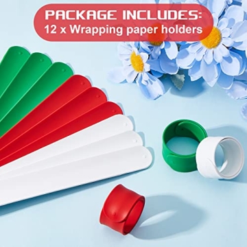 Silicone Wrapping Paper Roll Holders Organize Protect