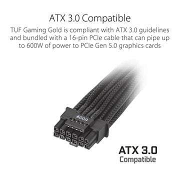 ASUS TUF Gaming 850W Gold Power Supply - Reliable & Efficient