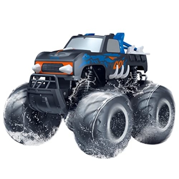 Threeking 1:16 Waterproof Monster Truck Pickup Toys RC Cars Remote Control Car Truck Toys 4WD All Te...