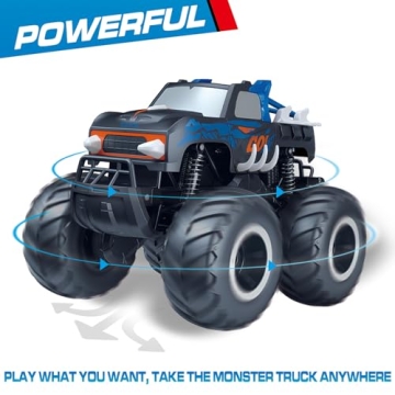 Threeking 1:16 Waterproof Monster Truck for Kids