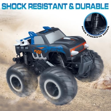 Threeking 1:16 Waterproof Monster Truck for Kids