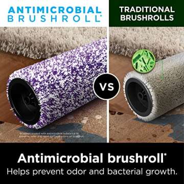 Shark HydroVac Cordless Pro 3-in-1 Vacuum, Mop and Self-Cleaning System, Lightweight, Antimicrobial Brushroll, 12oz Odor Neutralizing Concentrate for Hard Floors and Area Rugs, Polar White, WD200