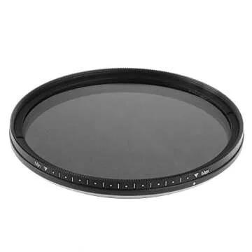 FOTGA Slim Fader Variable ND Filter Adjustable ND2 to ND400 49mm Neutral Density,Suitable for Canon EF 50mm f/1.8 STM Lens Sony FE 50mm F1.8