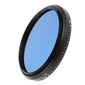 FOTGA Slim Fader Variable ND Filter Adjustable ND2 to ND400 49mm Neutral Density,Suitable for Canon EF 50mm f/1.8 STM Lens Sony FE 50mm F1.8