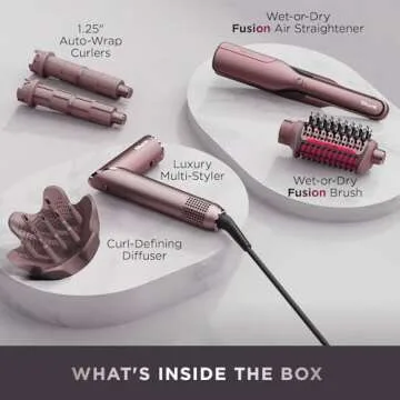 Shark FlexFusion Hair Straightener & Dryer for All Styles