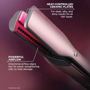 Shark FlexFusion Hair Straightener & Dryer for All Styles