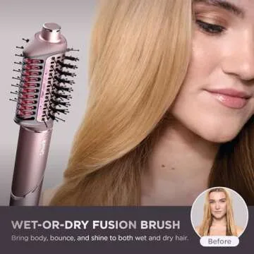 Shark FlexFusion Hair Straightener & Dryer for All Styles