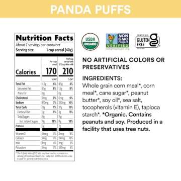 EnviroKidz Peanut Butter Organic Cereal 10.6 oz