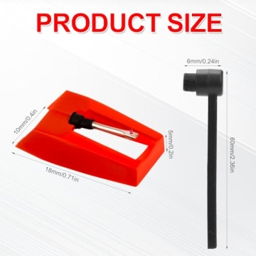 5pcs Replacement Stylus Needles & Cleaning Brush