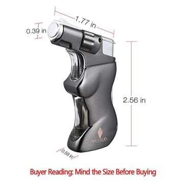 Yusud Fire Jet Torch Lighter – Unique Cigar Accessory