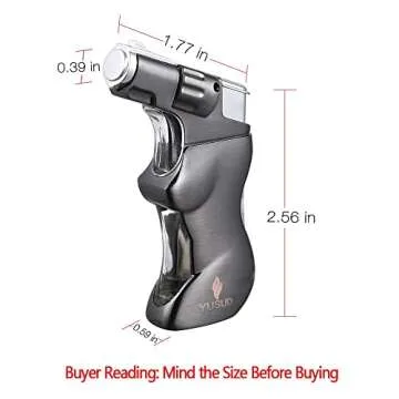 Yusud Fire Jet Torch Lighter – Unique Cigar Accessory