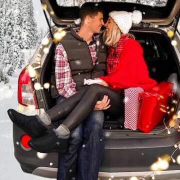 DUOYANGJIASHA Women's Waterproof Snow Boots for Winter Comfort