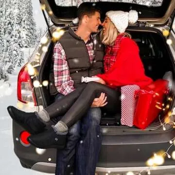 DUOYANGJIASHA Women's Waterproof Snow Boots for Winter Comfort