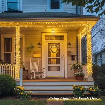 JMEXSUSS 168FT 600 LED Christmas String Lights