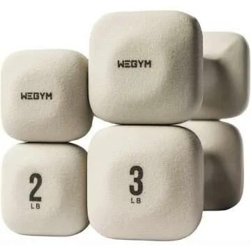 SafeGrip Dumbbells with Anti-Slip & Thick Handles