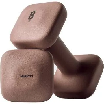 SafeGrip Dumbbells with Anti-Slip & Thick Handles