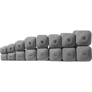 SafeGrip Dumbbells with Anti-Slip & Thick Handles