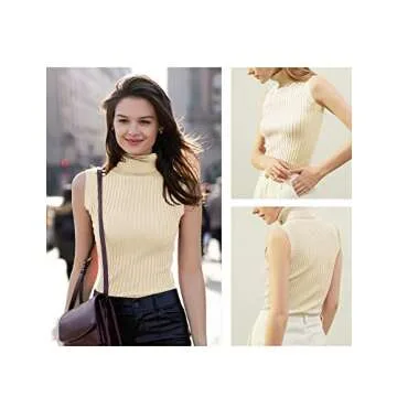 v28 Women's Comfortable Stretch High Neck Top