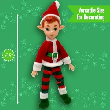 Mini Christmas Elf Dolls - Perfect Holiday Decor