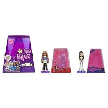MGA's Miniverse Bratz Minis - 2 Bratz Minis in Each Pack, Blind Packaging Doubles as Display, Y2K Nostalgia, Collectors Ages 6 7 8 9 10+