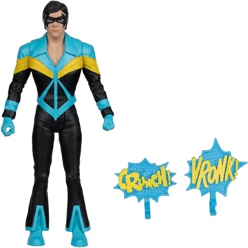 McFarlane Toys DC Retro Nightwing Batman 66 Action Figure - 6in Collectible