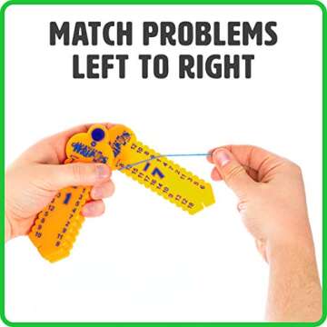 LEARNING WRAP-UPS SELF-CORRECTING Subtraction Self Correcting Math Problem Keys, Multi (K102-SB)