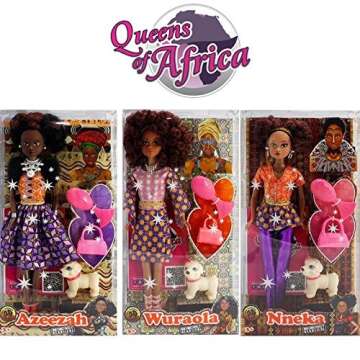 Queens of Africa NNEKA Doll for Culturally Conscious Kids